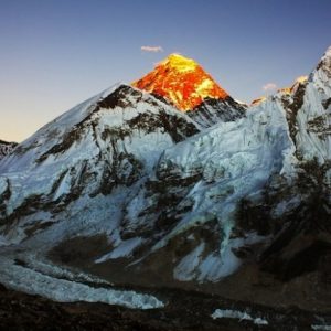 Everest base camp trekking in January