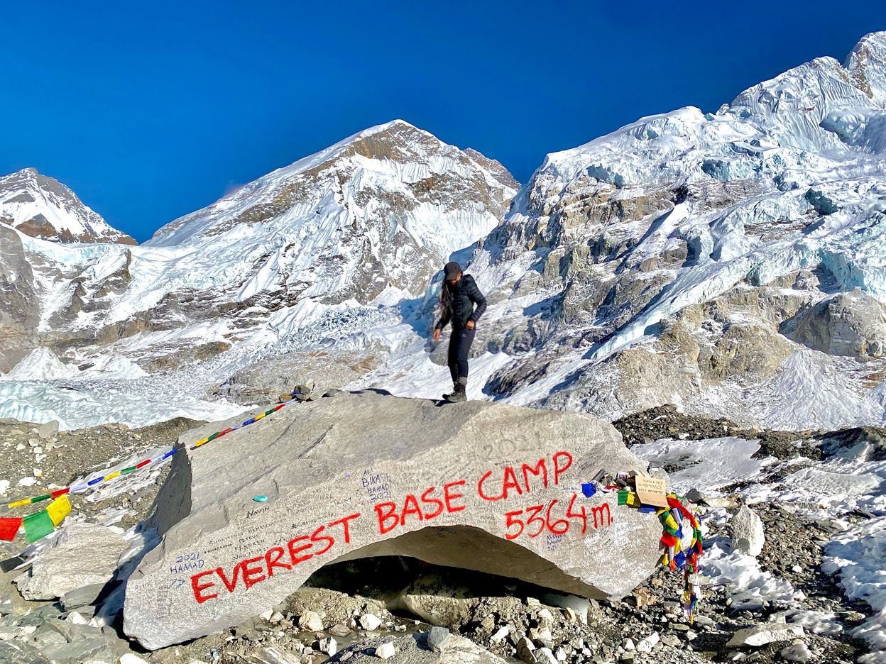 Everest base camp trekking