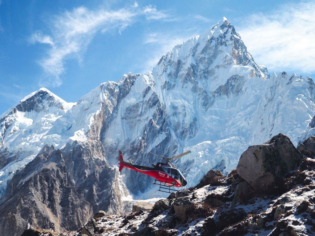 Everest base camp helicopter tour