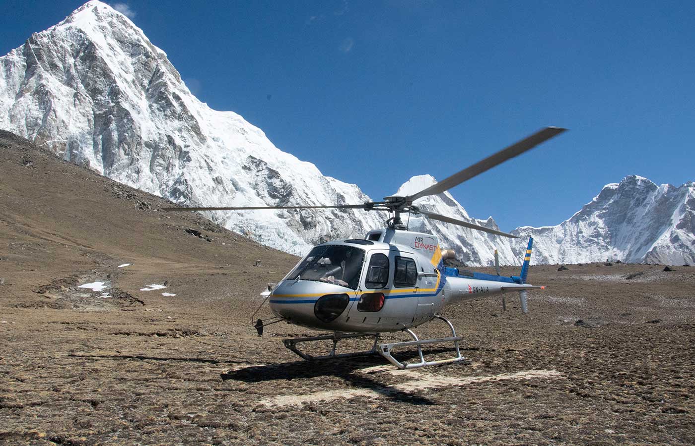 Short Everest base camp trek with Heli Chopper tour