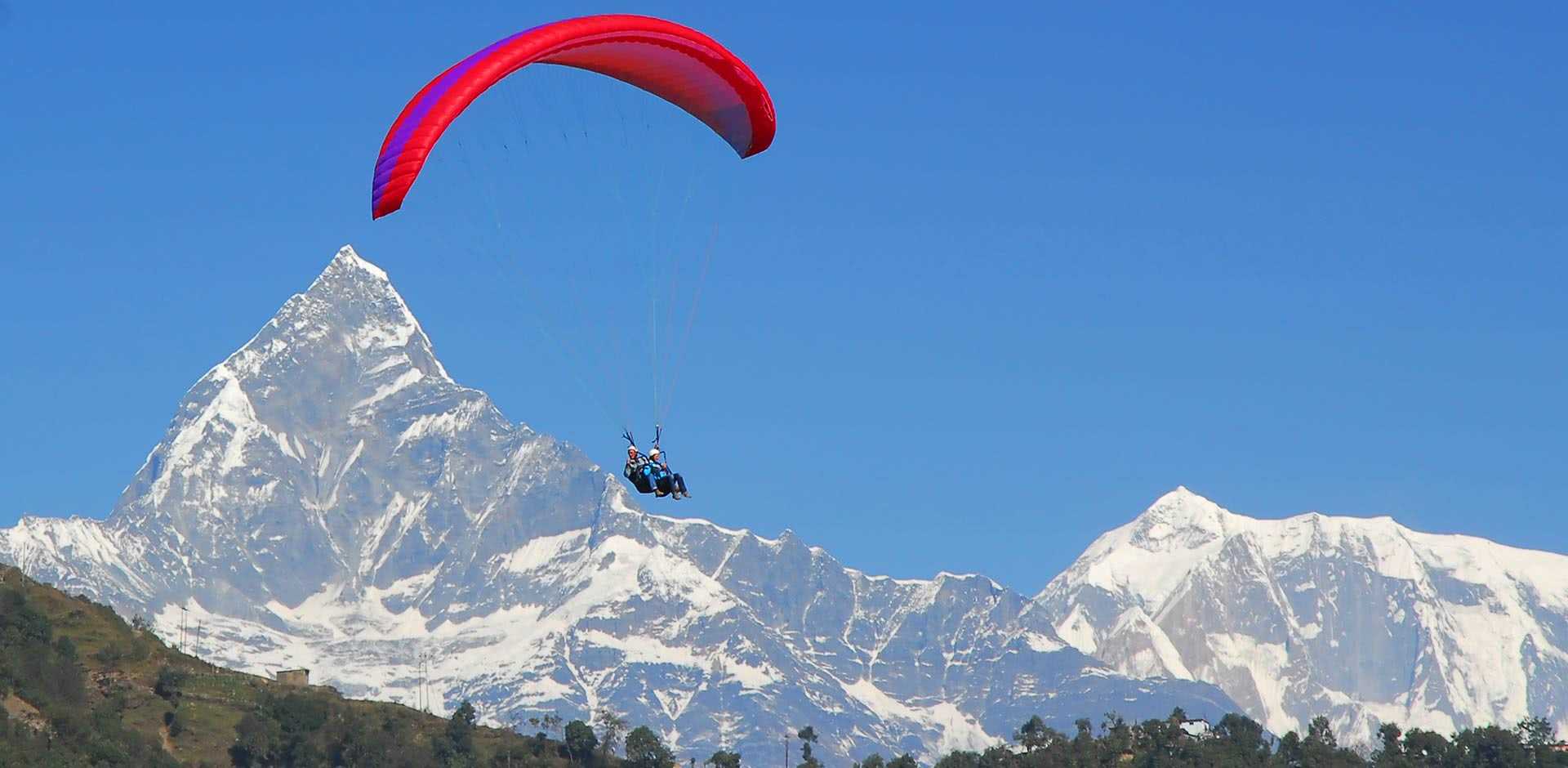 Paragliding in Pokhara